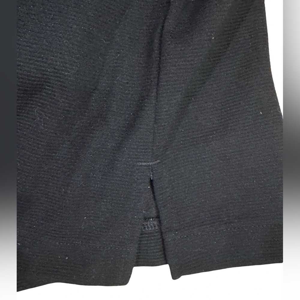 Cassini Collection Ribbed Knit Button-Down Shirt, Size XL. - Picture 6 of 6